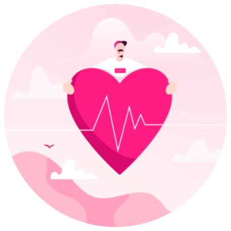Improve health icon