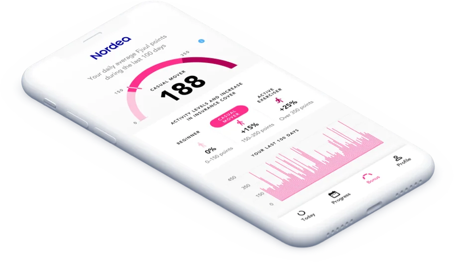 Nordea campaign bonus screen